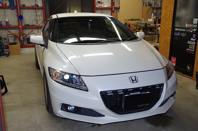 HONDA　CR-Z　サブウーファー　MASSIVE　GTX8　LOADED BOX