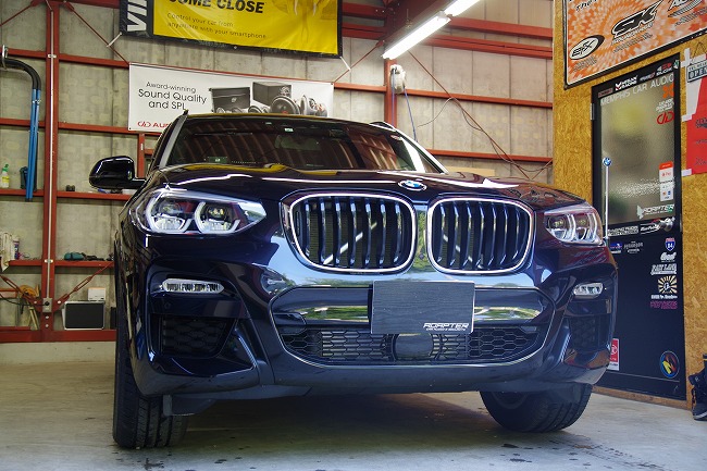 BMW　X3　Grgo　カーセキュリティ　インストール