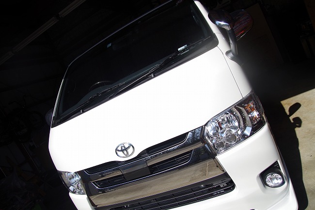 TOYOTA　ハイエース　Grgo　IGLA　カーセキュリティインストール