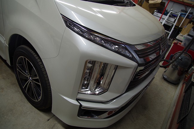 MITUBISHI デリカ　D5　新型　Grgo　カーセキュリティインストール