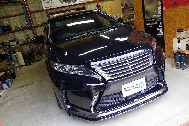 TOYOTA　ハリアー　60後期型　Grgo　AUTHORALARM　インストール