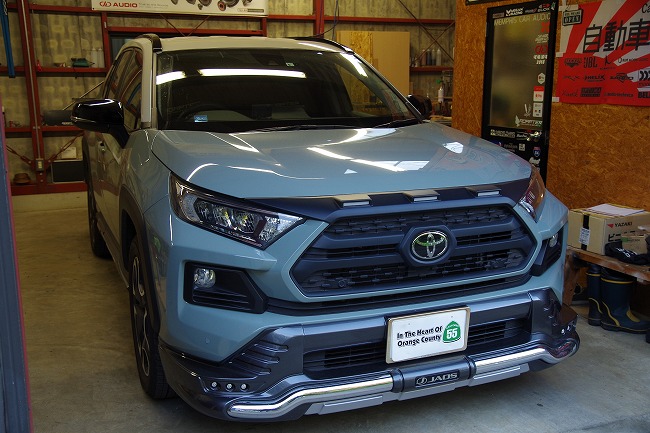 TOYOTA　RAV4　DIAMOND AUDIO　フロントスピーカー交換