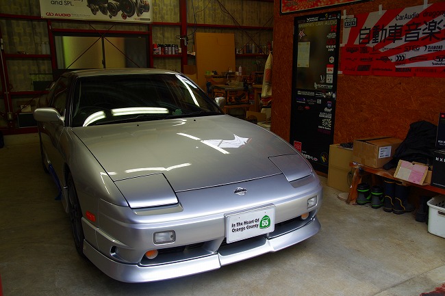 NISSAN　180SX　パンテーラ　カーセキュリティインストール