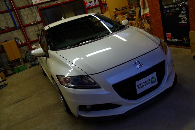 HONDA　CR-Z　オーディオ　カスタム　JBLスピーカーインストール