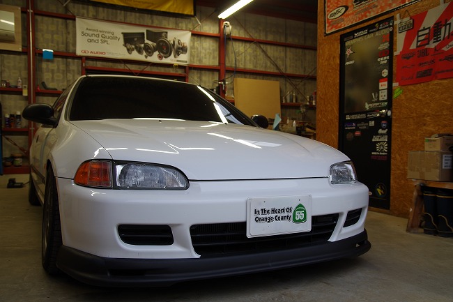 HONDA　EJ1シビッククーペ　パンテーラ　カーセキュリティインストール